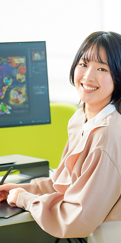 イラスト・キャラクター・<br>情報大学科