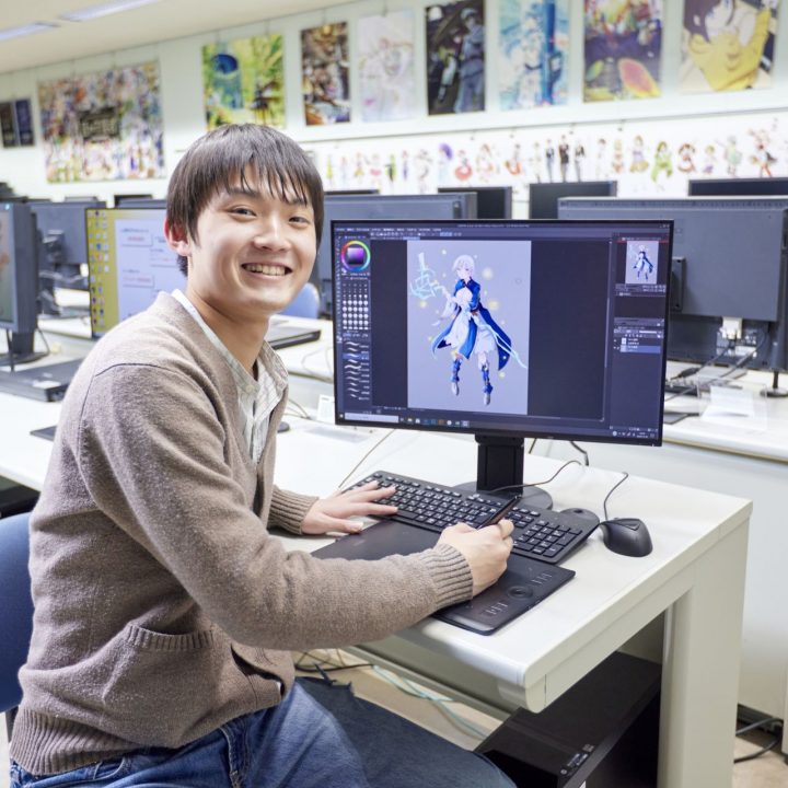 アニメの世界に命を吹き込む仕事 素早くきれいに塗る技術が重要なアニメ仕上げ Jam 日本アニメ マンガ専門学校