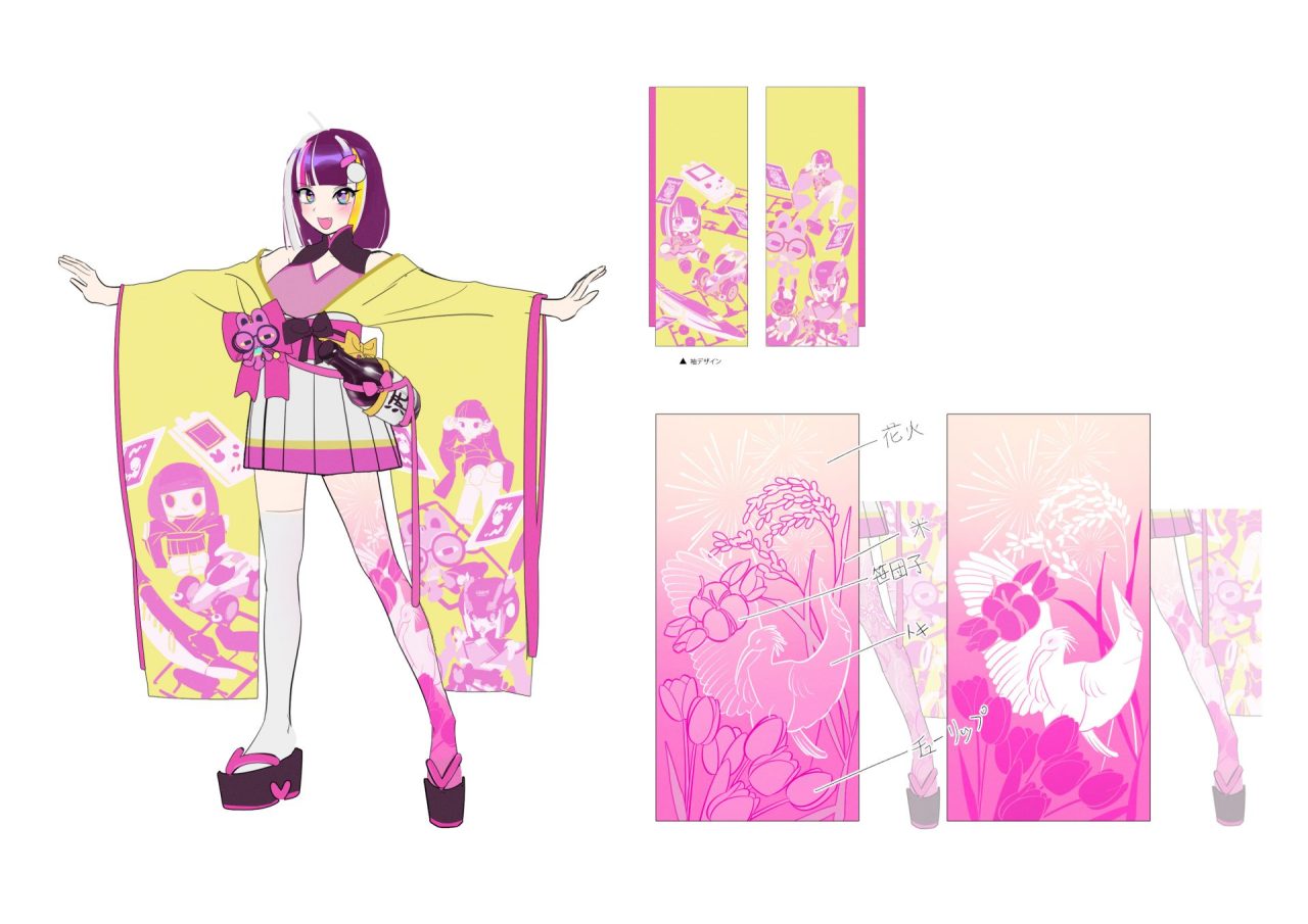 キャラクターデザイン科】がたふぇすメインキャラクターに採用された 