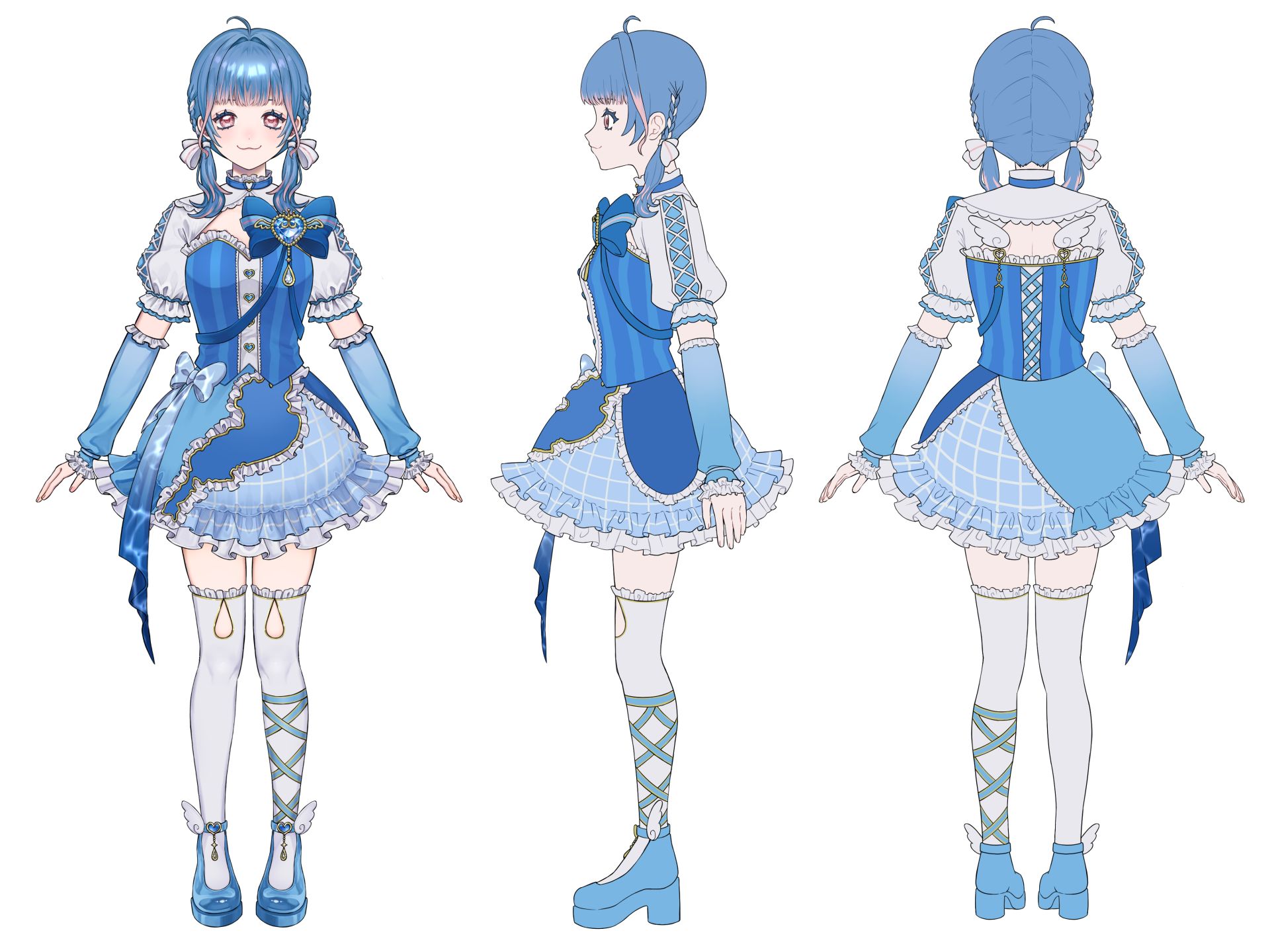 キャラクターデザイン科】有名声優のVTuberを学生がデザイン＆Live2D 